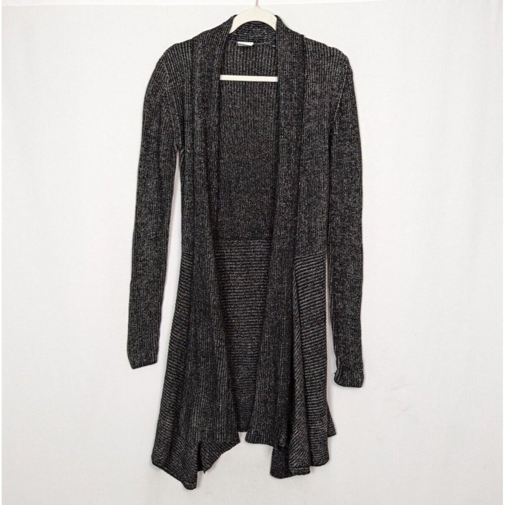 Cabi Cloak Cardigan Long Duster Sweater #3530 2018 Variegated Marble Ribbed S